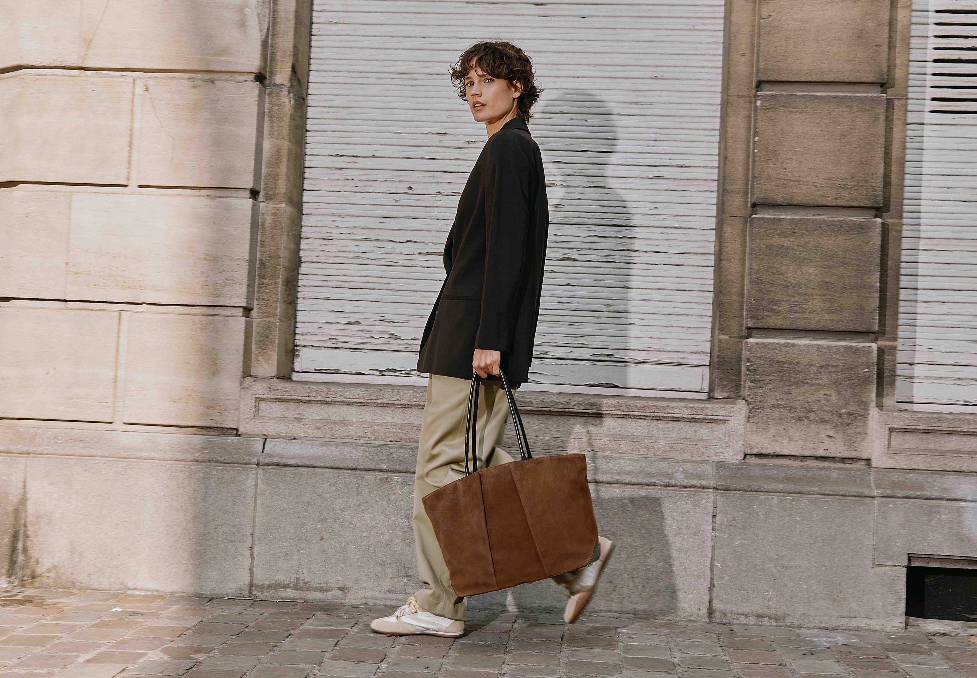 Horizon - suede cognac