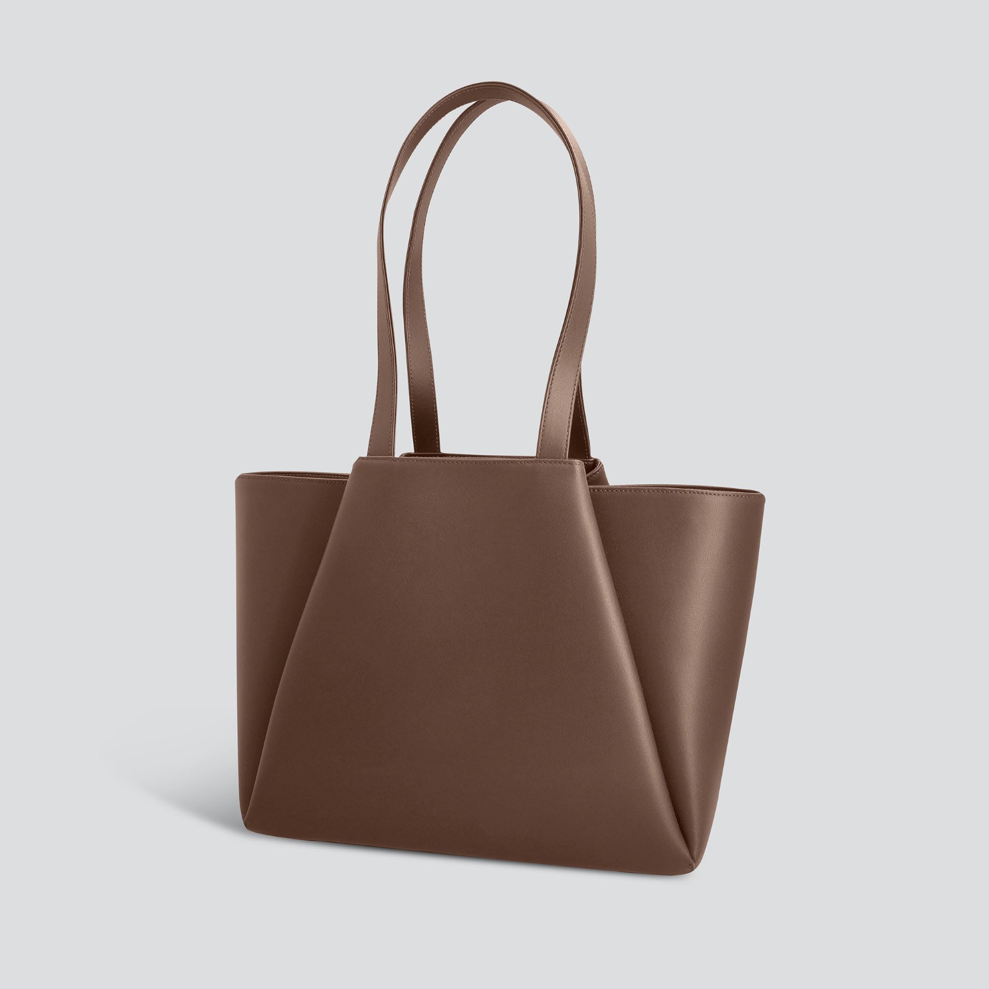 Midi Pyramid - mocha brown